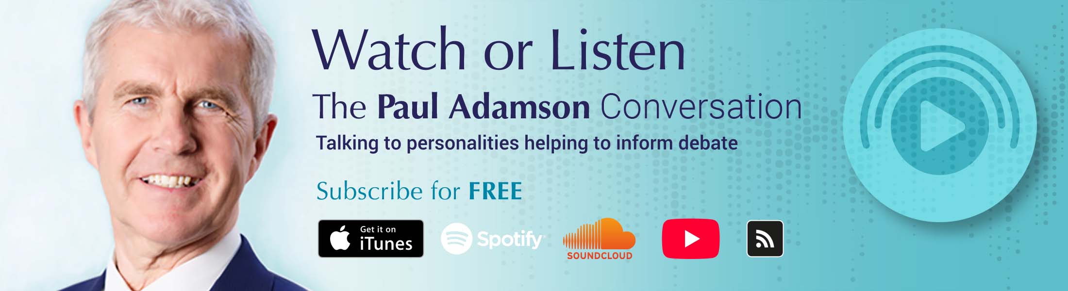 Podcasts: Paul Adamson in conversation
