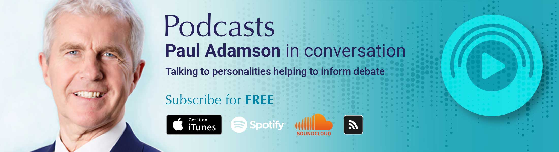 Podcasts: Paul Adamson in conversation