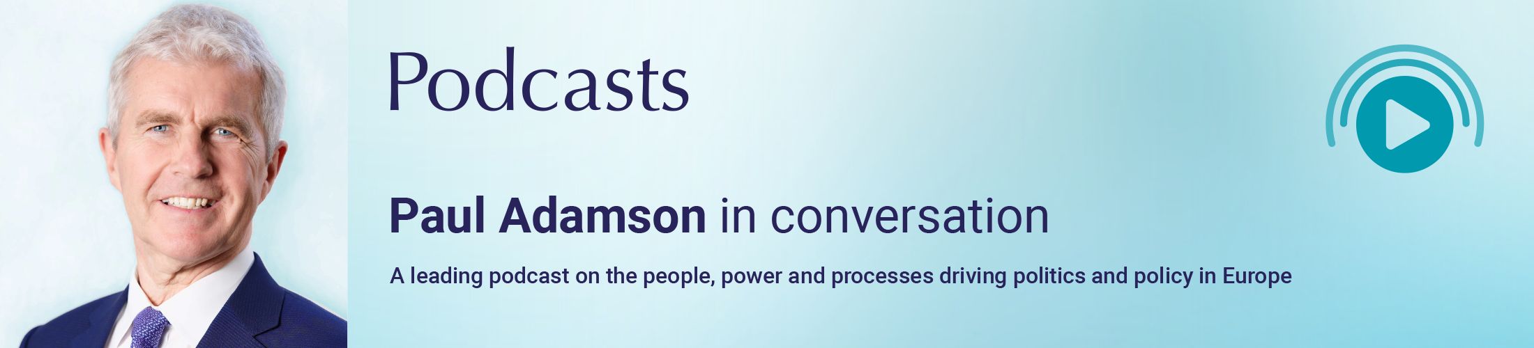 Podcasts: Paul Adamson in conversation